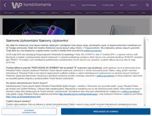 Tablet Screenshot of komorkomania.pl